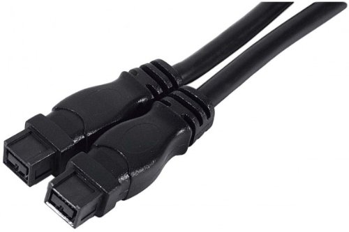 Câble FireWire 800 9/9 5m Noir