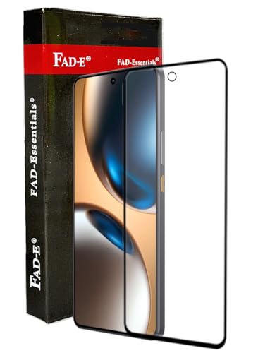 Image of FAD-E Tempered Glass Screen Protector Guard (with camera hole) Compatible for realme GT7 / GT 7 / GT 7T (Transparent)