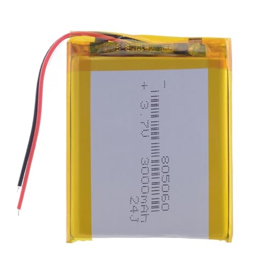 Batería 805060 de 3,7 V con 3000 mAh de alta capacidad y rendimiento estable de larga duración