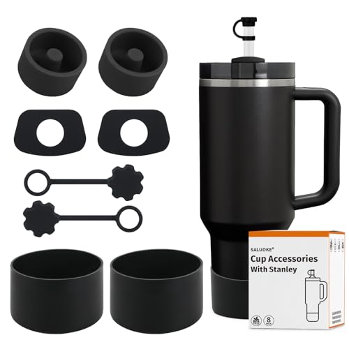 SALUOKE Stanley Cup Accessories - 8 Pcs Set,Stanley Cup Boot