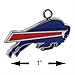 NFL Siskiyou Sports Womens Buffalo Bills Dangle Earrings One Size Team Color