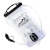 FmtwPhn Depósito de Hidratación para Mochila - Almacenamiento Impermeable De 1.5 Litros Y 2 Litros - De Hidratación Para Mochila | para Ciclismo, Senderismo, Camping, Caza, Correr, Escalada, , Hombres