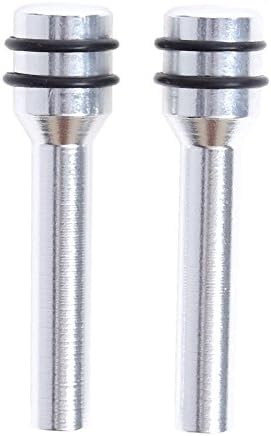 Car Door Lock Knobs 2 Pack,Sliver Automotive Door Lock Switches,Universal Aluminum Interior Car Door Bolt Lock Pins for Car Truck-yanrifeng
