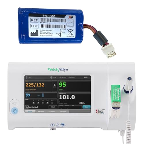Artisan Power Replacement Battery for Welch Allyn/Batex Connex Spot Monitor and CSM 7500 Vital - BATT22 by Artisan Power - Used condition - Image 3