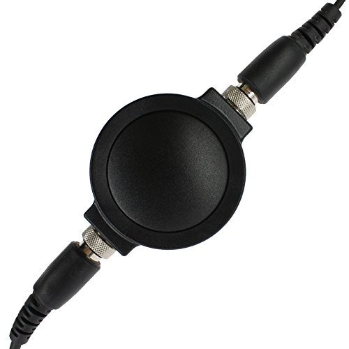 Kenmax® Military Tactical Ip54 Waterproof Big Ptt Telescopic Throat Mic Earpiece Headset For Walkie Talkie Cb Ham Radio Baofeng Uv-89 Bf-388A Kenwood Tk-2400V4P Tk-3402I16P #TOP4