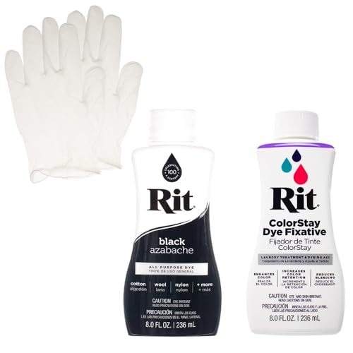Rit Liquid Dye with ColorStay Fixative Bundle – All in