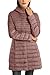 Produktbild Giolshon Daman Leichte Steppjacke Puffermantel, Lang Kapuze Übergangsjacke Baumwollfüllung Slim Fit 320 Rosa M