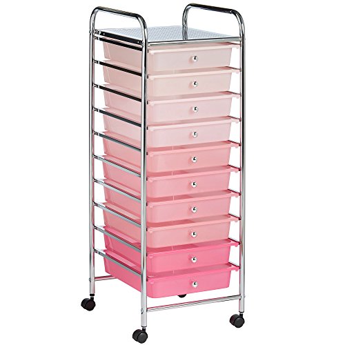 Pinke Rollcontainer - Alles in Pink