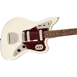 Squier FSR Classic Vibe ’60s Jaguar®, Olympic White - Les Beatles, Paul McCartney, John Lennon, RIngo Starr, George Harrison Squier FSR Classic Vibe '60s Jaguar®, Olympic White – Image 3