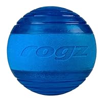 Rogz 10ROGZ56 Squeekz Fetch Ball for Dog, Blue