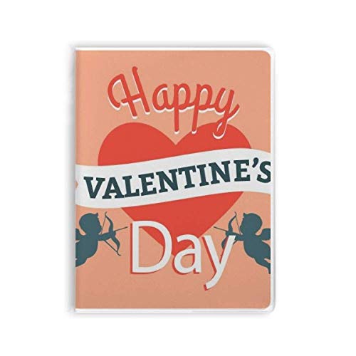 Carnet Valentine's Day couverture souple cœur et ange pour vos notes
