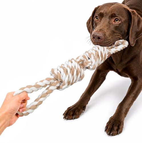 Image of Fida Dog Rope Toys for Aggressive Chewers, Tug Toys for Large Medium Dogs