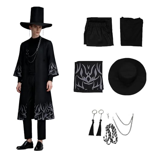 Jiinu Cosplay, Jiinu Costume Hanfus, Saaja Boys Costume Jacket, Shirtt, Pants, Uniform. (140/9-10year)