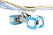 SkaterTrainer The Official Skater Trainers | Patented Accessories for Skateboards Wheels | Engineered and Made in USA (Neon Blue)