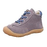 RICOSTA Baby Jungen SAMI Sneaker, Grau (Graphit 450), 18 EU