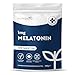 Produktbild Melatonin Hochdosiert - 400 Tabletten - 0,5 mg Melatonin pro Tagesdosis - Reines Melatonin Schlaftabletten mit Kamille und Lavendel - Fördert den gesunden Schlaf - Laborgeprüft & Vegan - Nutravita