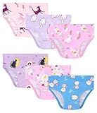JAHSIYI Girls Underwear Toddler Cat Panties Little Kids Undies Children Kitty Kitten Soft 100% Cotton Underpants Size 4T 5T Briefs Age 4 5 Years Old Tagless Clothes Panty
