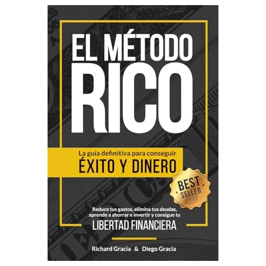 El Método RICO: La guía definitiva para conseguir ÉXITO y DINERO. Reduce tus gastos, elimina tus deudas, aprende a ahorrar e invertir y alcanza tu LIBERTAD FINANCIERA.