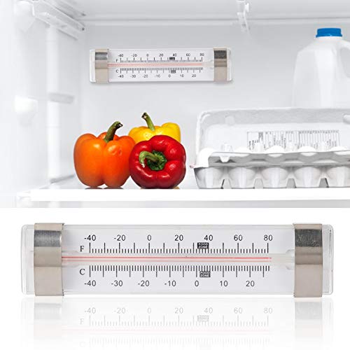 Termômetro, mini geladeira de cozinha doméstica termômetro Fahrenheit Celsius display freezer domést