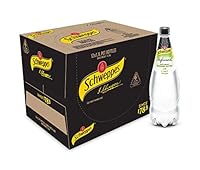Schweppes Infused Natural Mineral Water with Lime, 12 x 1.1L