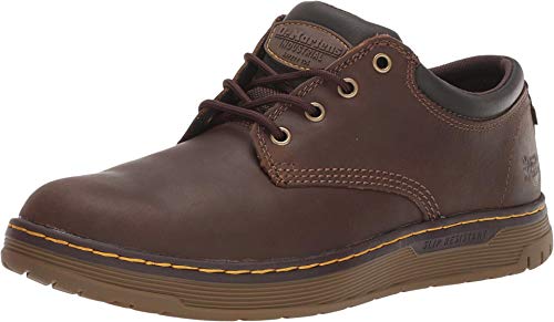 Dr. Martens, Men's Culvert Static Dissipation Light Industry Shoes, Dark Brown, 11 M US