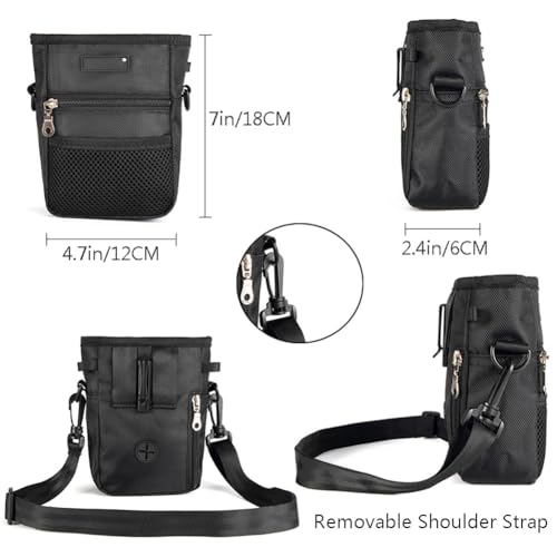 XGOPTS Bolsa de guloseimas para treinamento de cães, mãos livres, bolsa de petisco integrada, bolsa