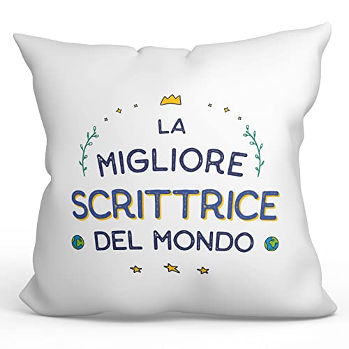 Mugffins Cuscino SCRITTRICE donna - In italiano - Miglior del