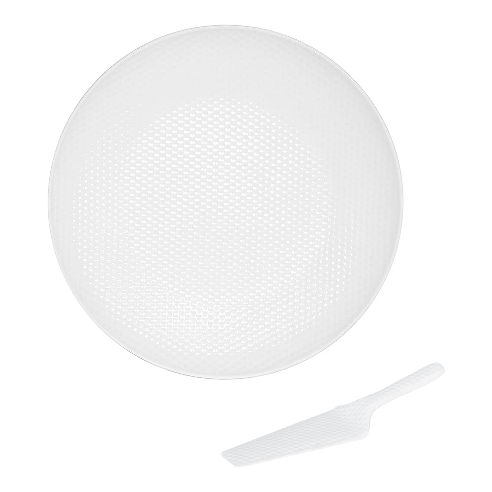Table Passion - Plat à tarte 31 cm Snow + pelle