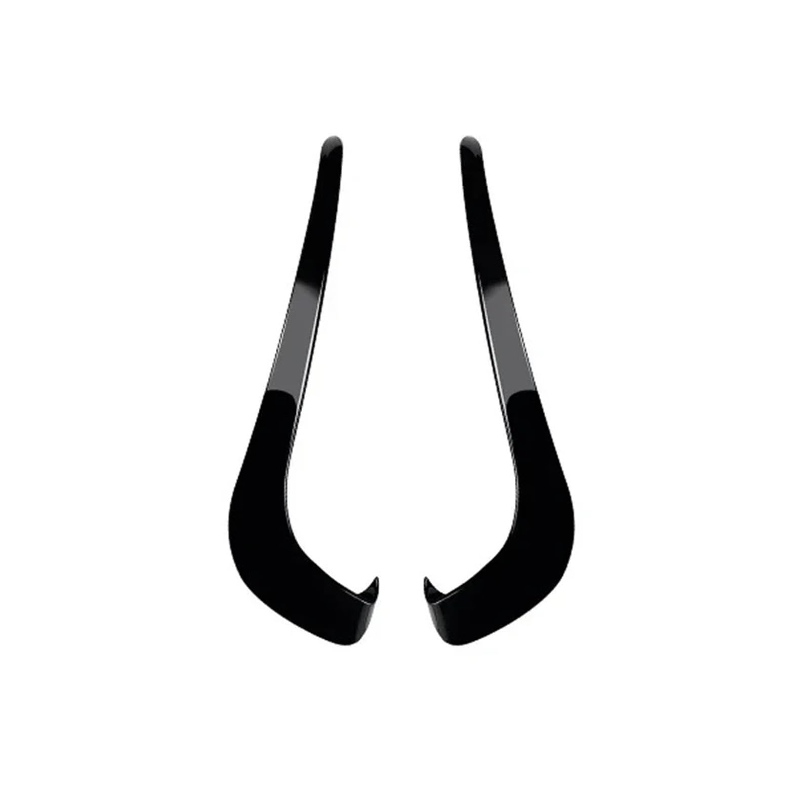 Kompatybilny z Volkswagen Passat B7 2011-2015 przedni zderzak samochodowy Spoiler Splitter nawiew powietrza lampa przeciwmgielna osłona grilla zestawy karoserii akcesoria tuningowe(Glossy black)