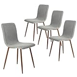 🍴 Sillas de comedor o conferencia gris jaspeado- FÁCIL DE MONTAR: Las sillas de comedor de Coavas muy fáciles de montar, tan solo tendrás que instalar las 4 patas con unos tornillos. Todos los materiales necesarios vienen en el paquete además de un manual ilustrado.