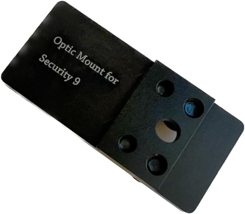 ADE Advanced Optics Mounting Plate for Ruger Security 9 – Compatible with ADE RD3 Series, Shield RMSc, Sig Romeo Zero, Crimson Trace CTS-1550, Red Dot – Rear Sight Replacement Adapter Plate