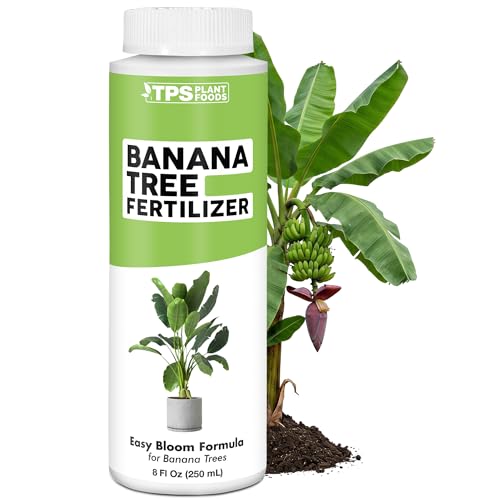 Banana Tree Fertilizer – Liquid Fertilizer for All Banana Tree Varieties, Supports Growth &...
