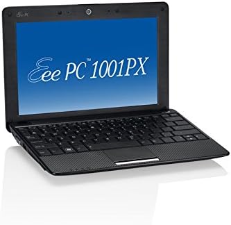 ASUS Eee PC 1001PX-MU20-BK Black Intel Atom N450 (1.66GHz) 10.1" WSVGA 1GB Memory 160GB HDD Netbook