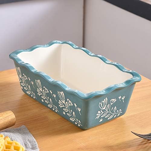 Wisenvoy Loaf Pan Bread Pan Ceramic loaf pans for baking Porcelain Baking Pans Nonstick Bread Pans for Baking - Thumbnail 2