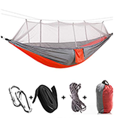 Hamac moustiquaire de camping double en nylon léger pour bivouac