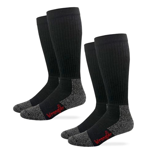 Chaussettes de travail Wrangler en coton XL idéales pour bottes de sécurité