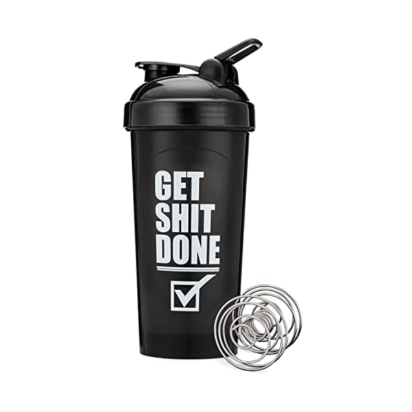 Hydra Cup OG Shaker-Flaschen, 794 ml, 5 Stück, max. Vorteilspack, Protein-Shaker, 5 Stück, auffällige Farben und Logos… – Bild 4