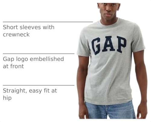 Image of Gap Mens Everyday Soft Logo Tee