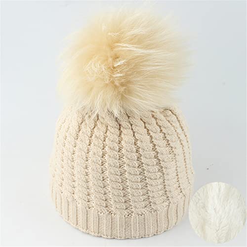 Strickmütze Beanie warme niedliche Mütze Wintermütze für Jungen Mädchen Beanie Kinder Strick Earflap Mütze Winter Knitted Hat Cap Jungen & Mädchen Strickschal Cartoon – Bild 3