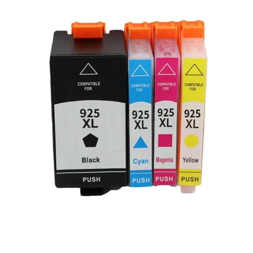 Cartouche d'encre 925 XL jet d'encre compatible Officejet Pro 8120 consommable impression noir