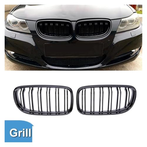 Rejilla parachoques delantero para BMW E90 E91 LCI Serie 3 Sedán Wagon 325i 328i 335i 330i 7