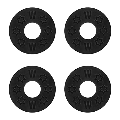 Premium Guitar Strap Blocks Anti-Slip for Guitar Bass Ukulele Musical Instruments Accessories (2 Packs Black) - Thumbnail 5