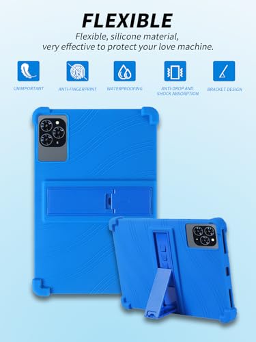Coque silicone Zenva T90 11 pouces : l'accessoire bleu idéal pour vos films en voyage