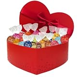 ❤️ [CADEAU PRÊT À OFFRIR] Avec sa forme de cœur de 23 cm et son ruban satiné, cette boîte sublime la Saint-Valentin ou la fête des Mères sans nécessiter d'emballage supplémentaire. Effet 