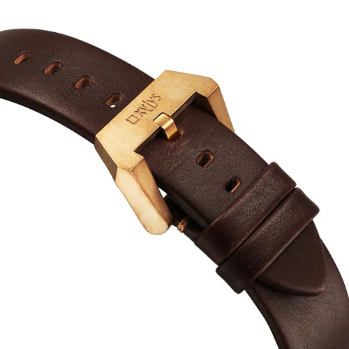 Image of Xylys Patina Quartz Analog Brown Dial Brown Leather Strap Watch for Men