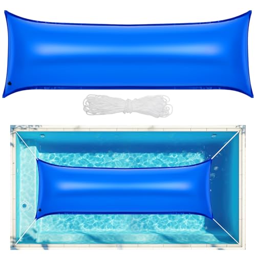 VioraWhite - VioraWhite 4 x 15 ft Pool Pillow for Above Ground Swimming Pools Extra Long Winterizing Air Pillow for Closing Winter 0.4 mm PVC (27 Gauge) Winter Cover Cushion with Cord for Above Ground - -46%