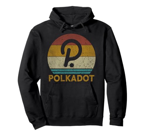 Polkadot Crypto Polkadot vintage Sudadera con Capucha