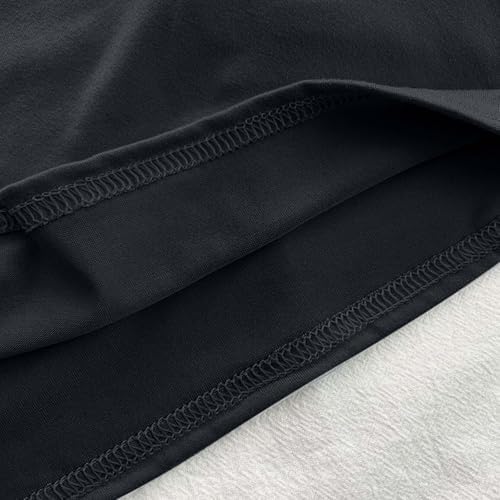 Tank Tops for Women 2026 Sleeveless Scoop Neck Shirts Loose Fit Casual Beach Clothes Summer Going Out Camisole Shirts Womens Tank Top Black Free Size — view 5