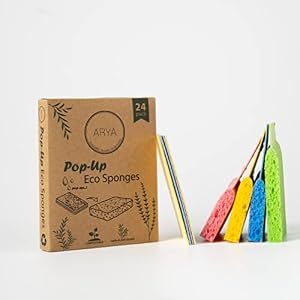 Arya Pop-Up Eco Schwämme 24 Stück