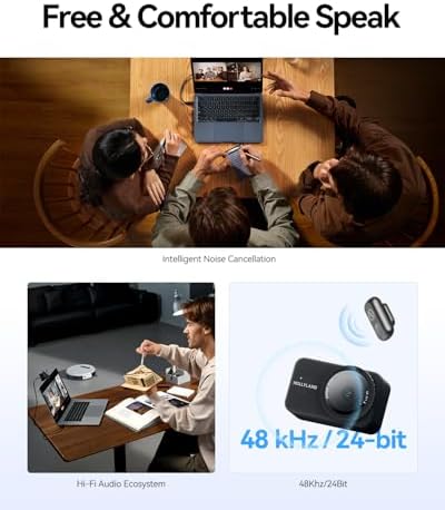 Hollyland Lyra 4K Webcam with 1/1.5" Sensor, 50MP PDAF Autofocus, AI Tracking & Auto-Framing, Direct Wireless Mic Support, Privacy Shutter, PC/Mac Camera for Zoom, TikTok & Streaming — view 7